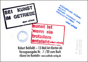 Vorzugsausgabe Robert Rehfeldt – Kunst im Kontakt